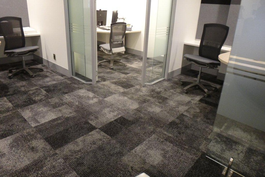 Interface Exposed carpet tile