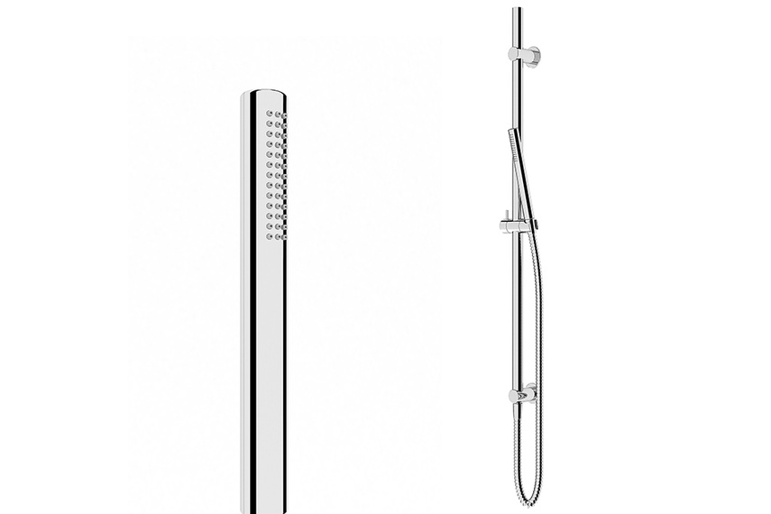 Shower mixer rear inlet.