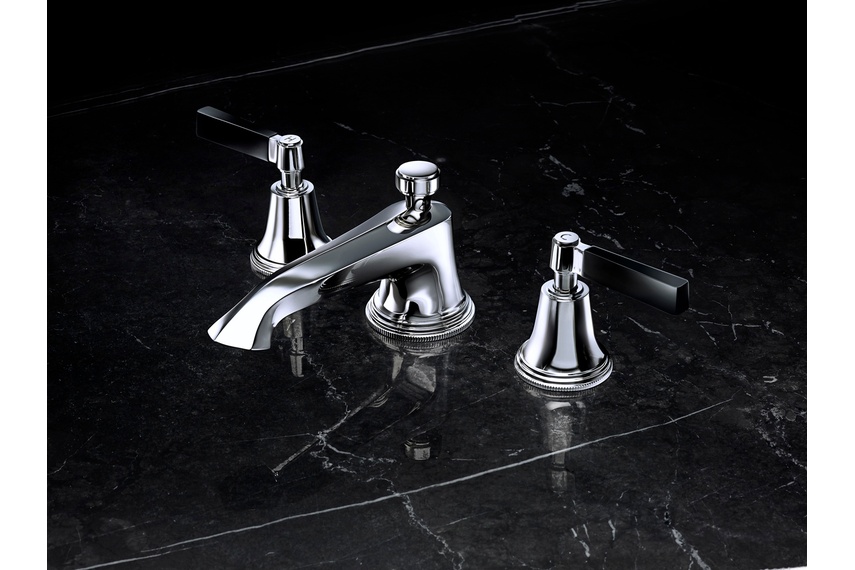 Style Moderne 3th basin mixer.