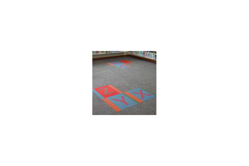 Outlook colourways carpet tile