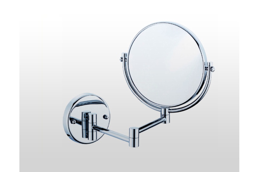 Hotel wall mount double arm mirror x3 mag