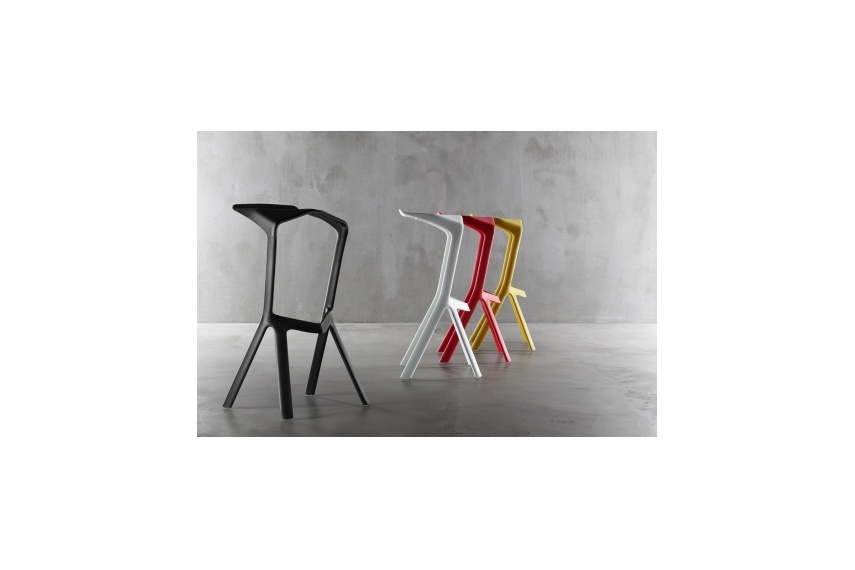 Miura stackable stool by Plank