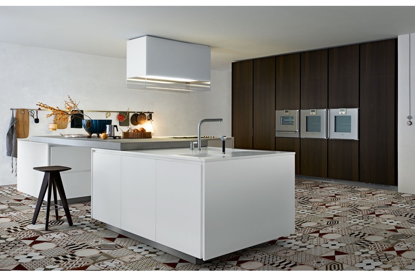 The Matrix kitchen is minimalist but still very easy to use.