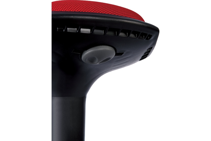 An internal counter weight provides self-stabilising action.