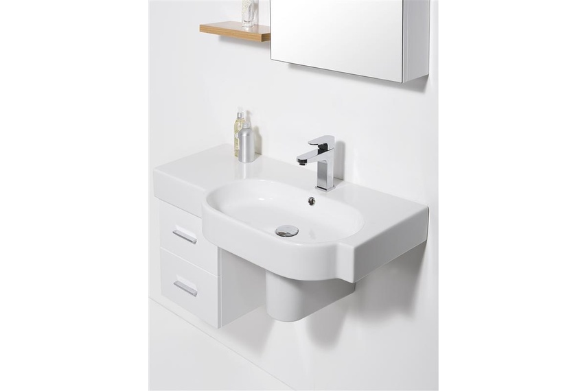 Area basin and furniture – YOUY01 and white drawers