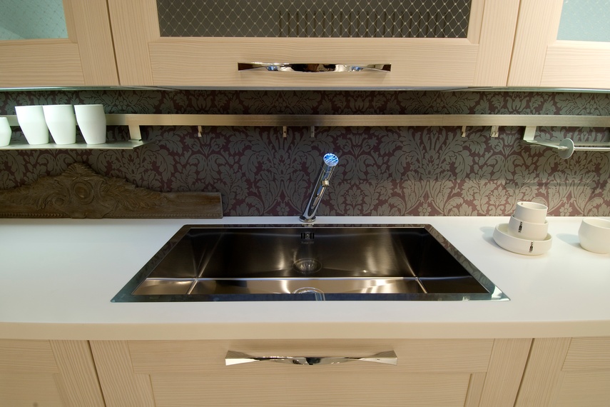 Staron surfaces are made from a 100% durable acrylic material that can be used to create a seamless surface, giving a clean, contemporary look.