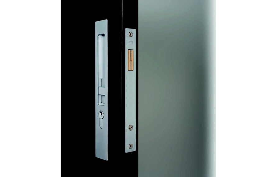 HB 630 sliding door entry lock set series