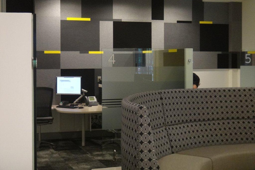 Interface Exposed carpet tile