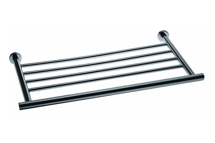 Bracket shelf towel rail
