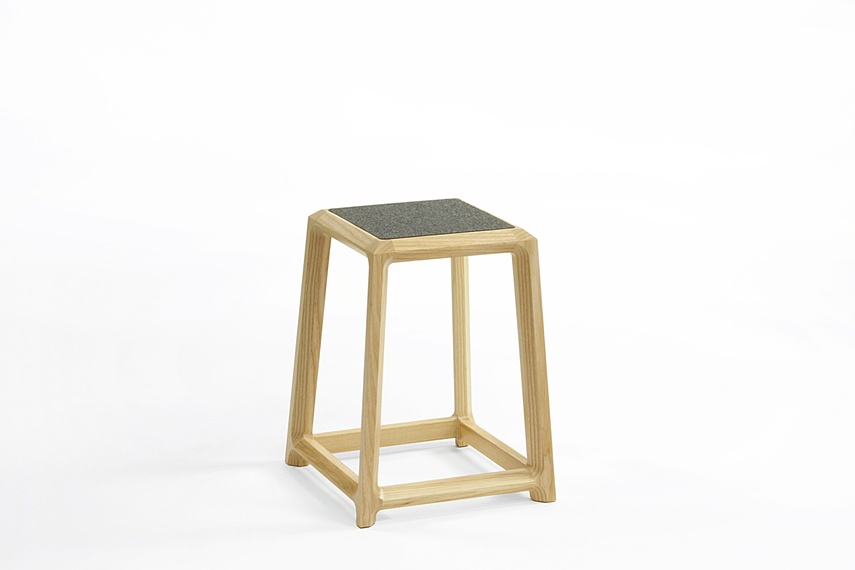 2014 Chamfer stool by Designtree - short size.