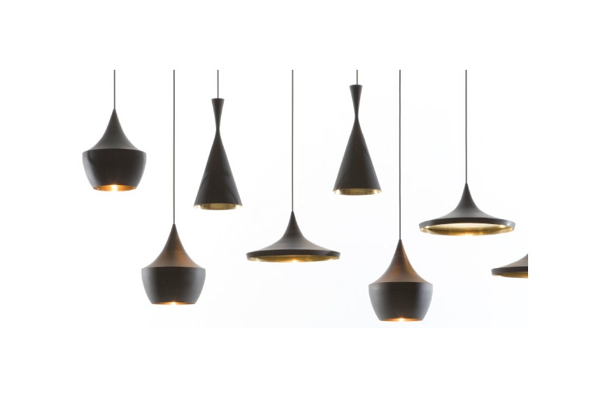 Beat light designed by Tom Dixon
