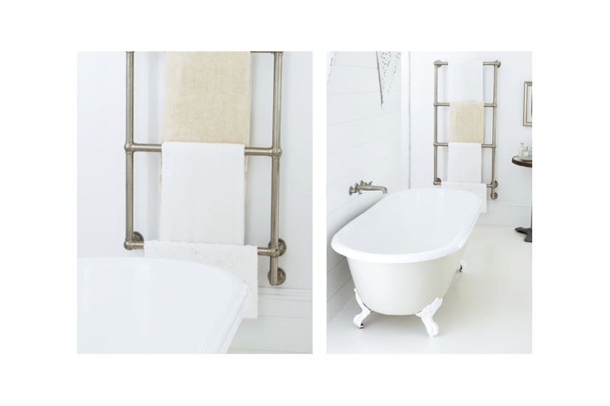 Hawthorn Hill traditional style towel warmers are available in custom sizes to suit any room
