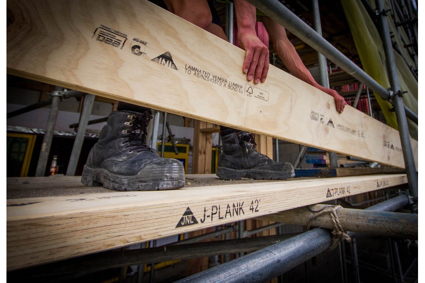 J-plank scaffold plank