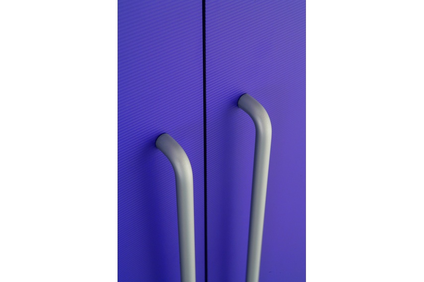 Doors featuring an Abet Laminati plain colour in Millerighe