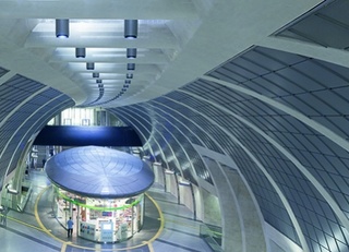 Lighting for the new Heumarkt U-Bahn station in Cologne