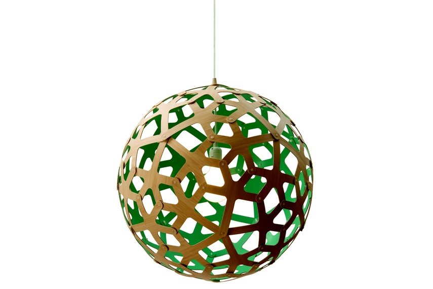 Coral pendant light – Aqua
