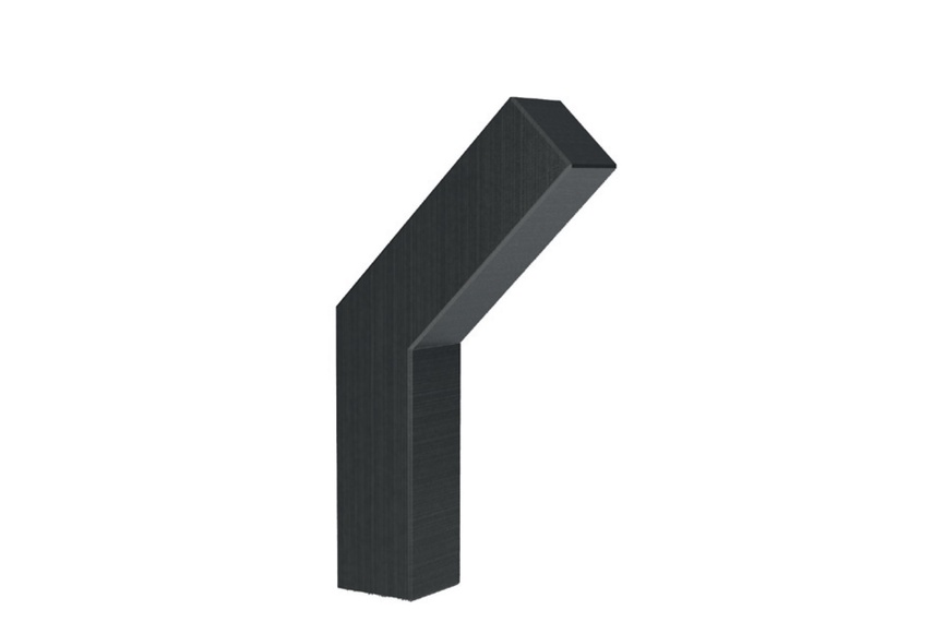 JNF aluminium black hook