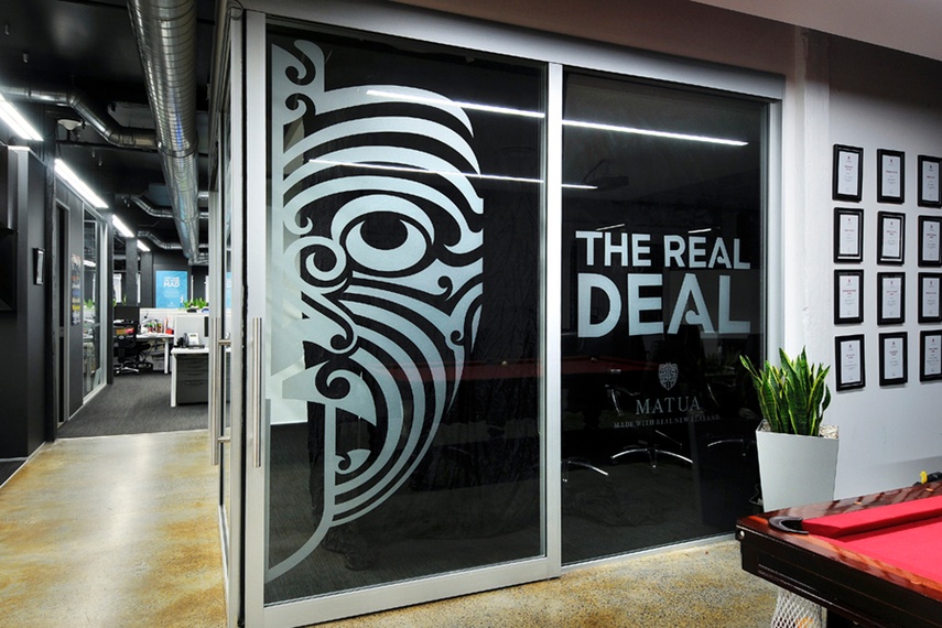 Sudden Impact wall graphics