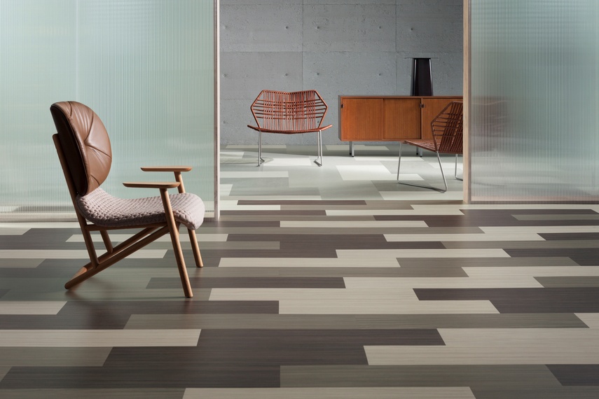 Modular lines shade cover.