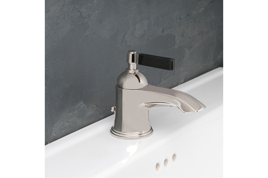 Style Moderne basin mixer.