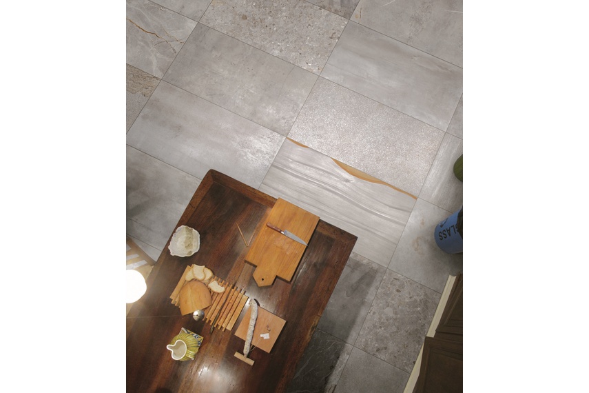 Jumble Cemento floor tiles.