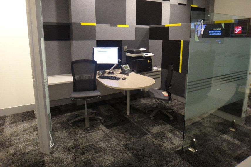 Interface Exposed carpet tile
