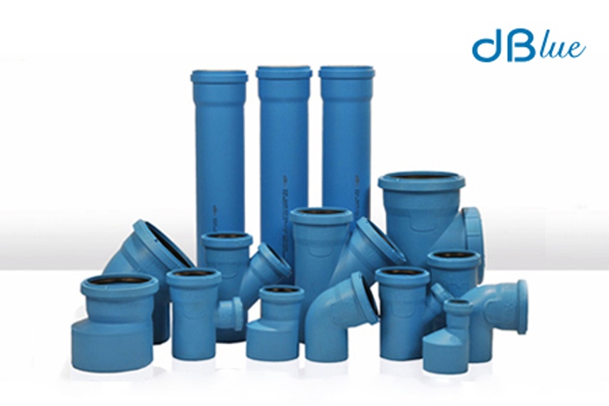 dBlue acoustic sanitary plumbing system