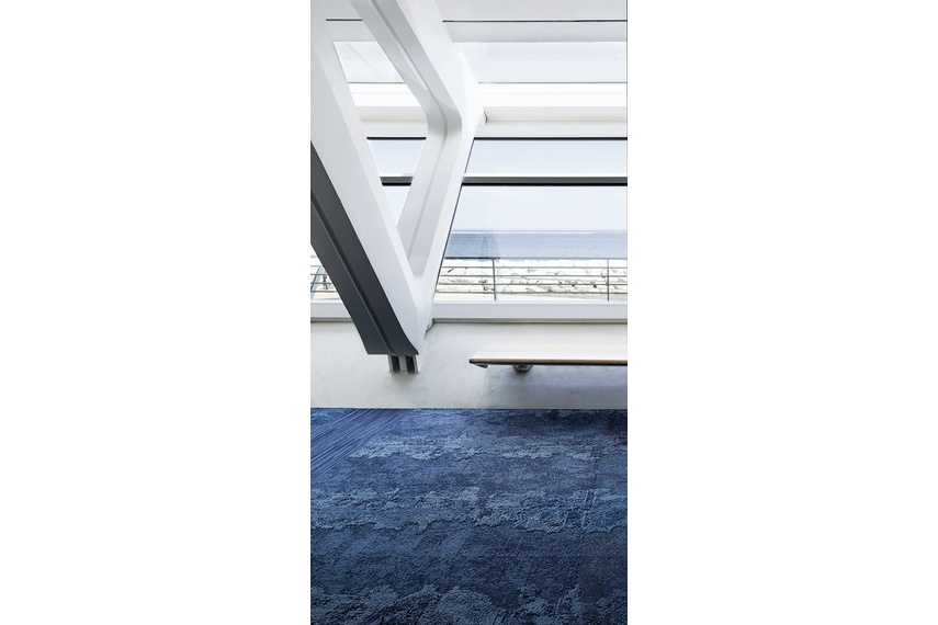 Net Effect One carpet tile.