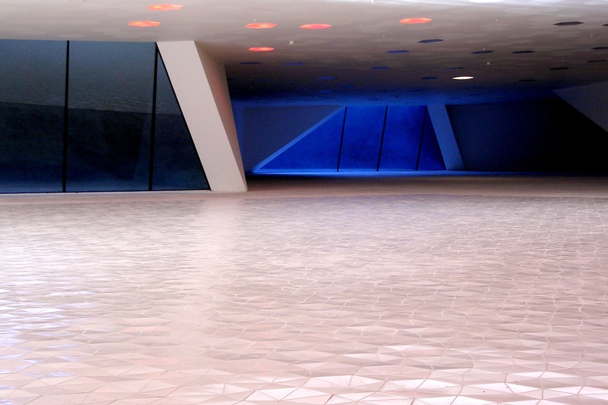 Forum floor tiles.