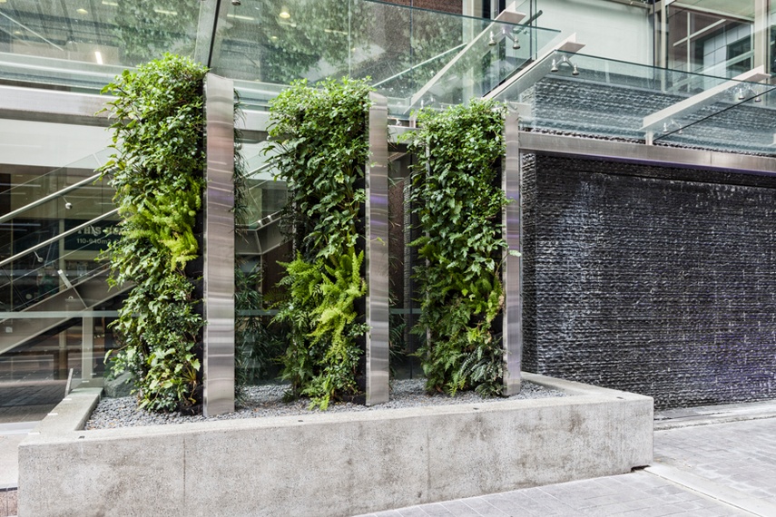Crown Plaza Green Wall by GreenAir