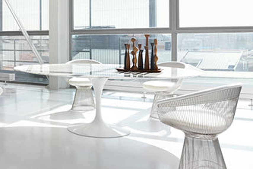 The Platner collection captures decorative, gentle and graceful shapes