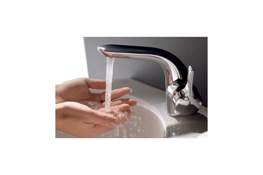 Melange basin mixer