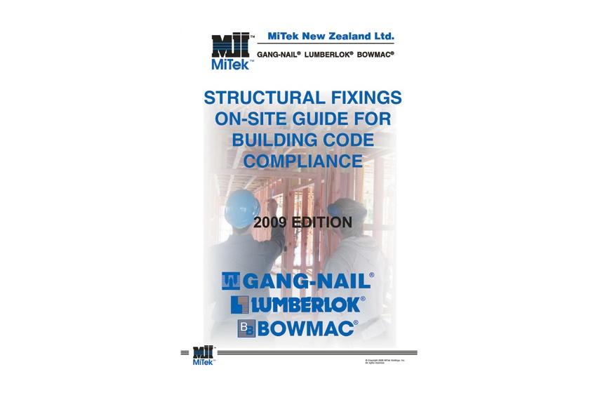An easy on-site installation guide for fixing connectors, nail plates and structural brackets.