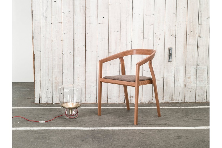 Upholstered One armchair.
