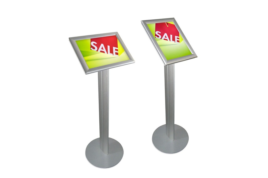 Window-hanging poster frames