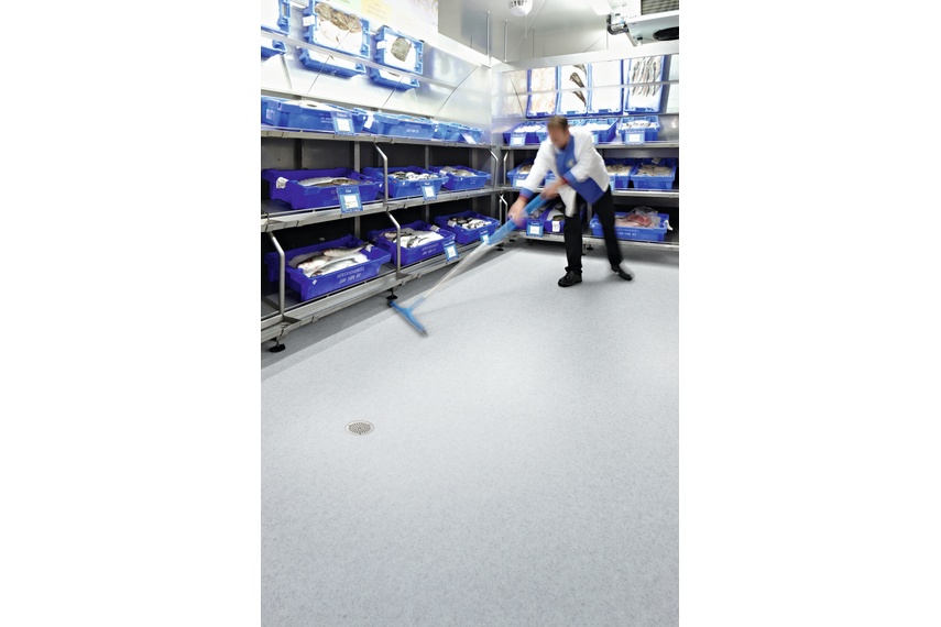 Safety vinyl comes in a range of co-ordinated colours & patterns.