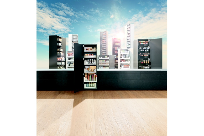 The Space Tower pantry.
