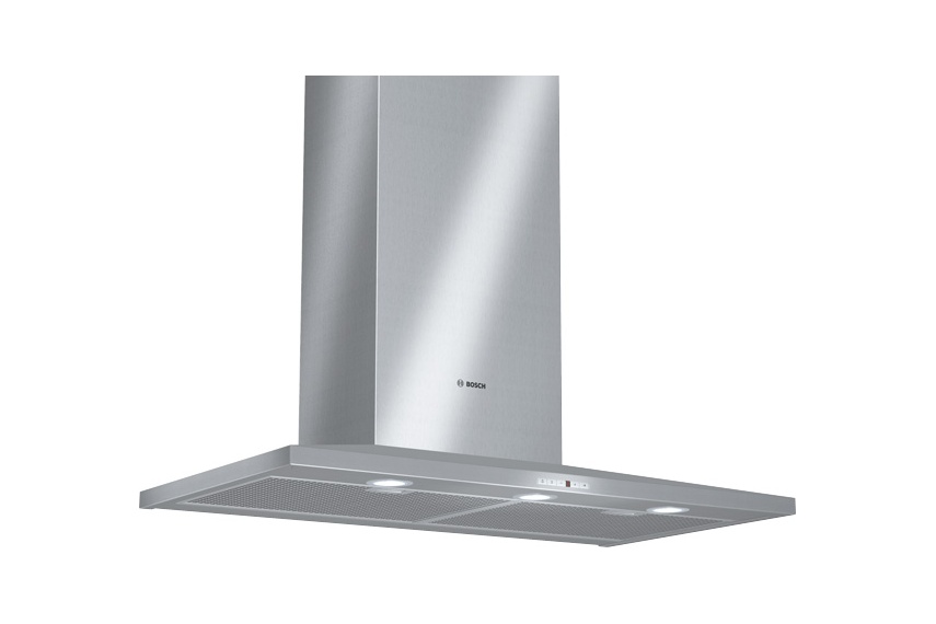 90cm stainless steel canopy rangehood.