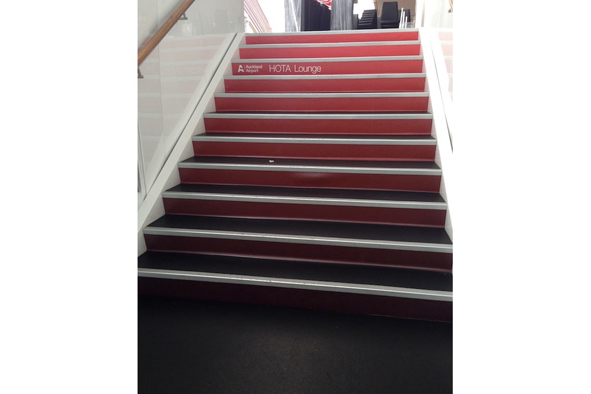 Wall graphics in situ