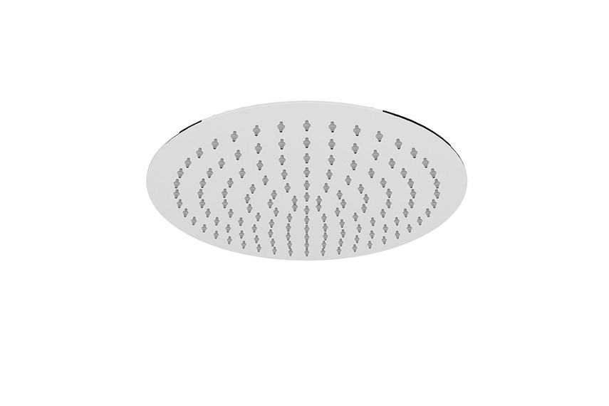 Round Vibrant shower head, 300mm.