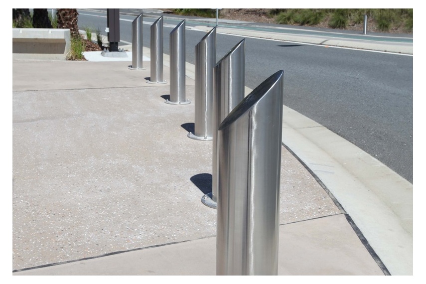 Bollards Town and Park angled bollard by Stoddart Selector
