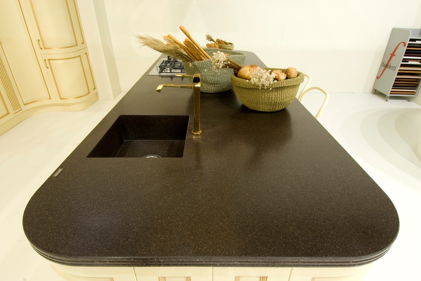 Staron Solid Surface Benchtops By Kurve Selector A Seamless Kitchen Benchtop Can Be Created Using Integrated Staron Sinks And Vanity Bowls