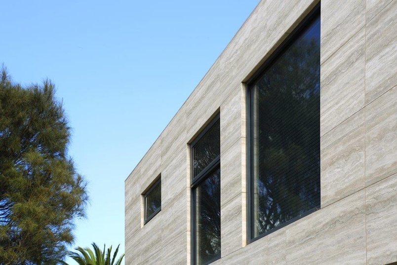 Porcelain panel exterior façade system by Maximum Selector