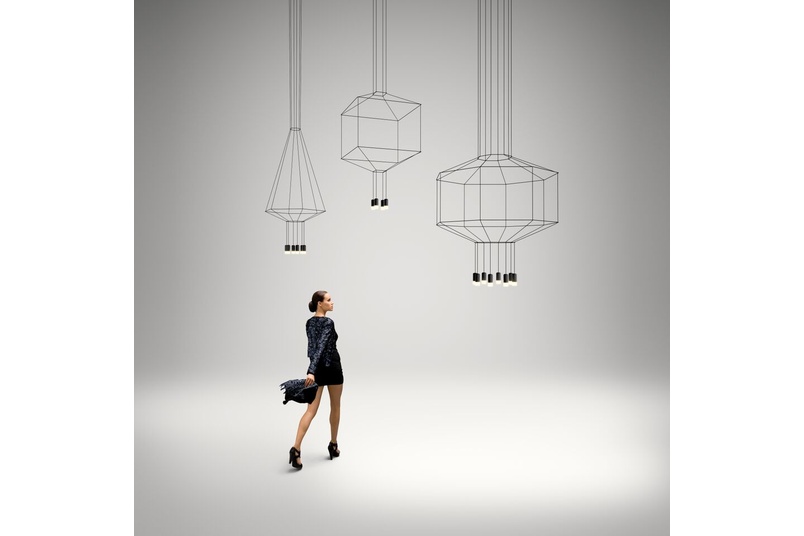 Wireflow Lamp By Arik Levy For Vibia Ecc Selector The Design Can Be Modified To Adapt Your Specific Project Requirements
